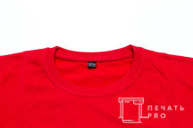 Красные футболки с логотипом «ОКНА КАСПЕР»
